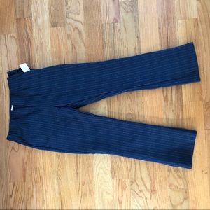 GAP stretchy flared striped pants